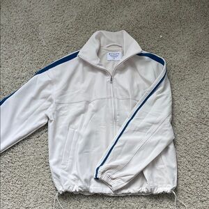 Athleta Women's Track Jacket with Blue Accents